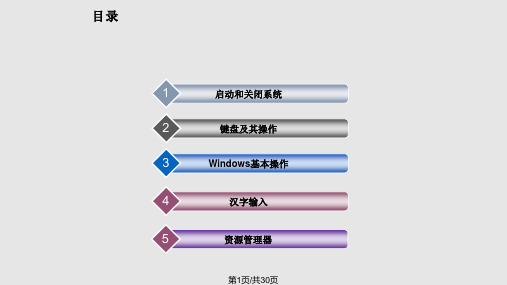 信息技术基本操作PPT课件