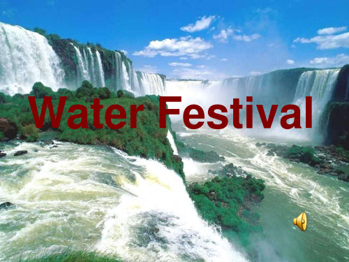 water festival ppt