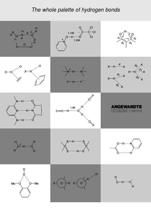 the hydrogen bond in the solid state