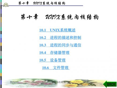 第十章 UNIX系统内核结构.ppt