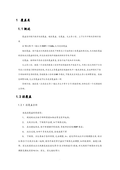 LTE 路测案例分析报告