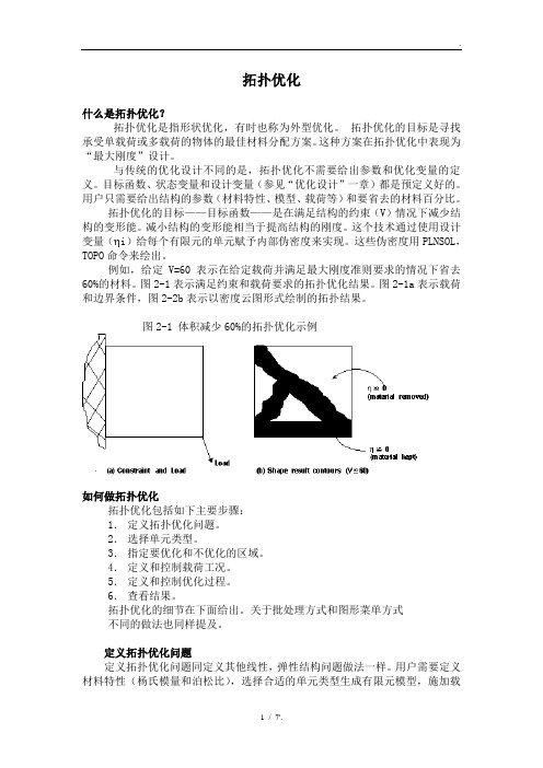 拓扑优化