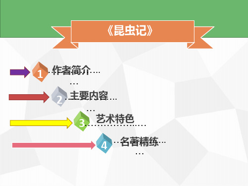 人教部编版八年级语文上册第五单元名著导读《昆虫记》课件 (共37张PPT)[优秀课件资料]