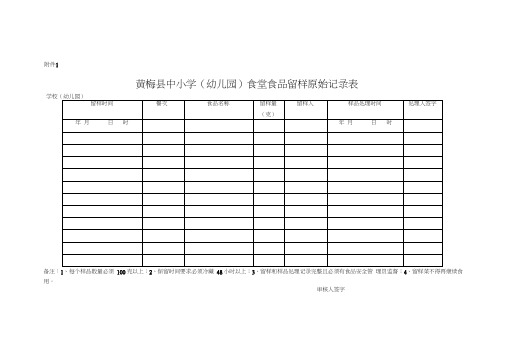 餐具消毒记录表