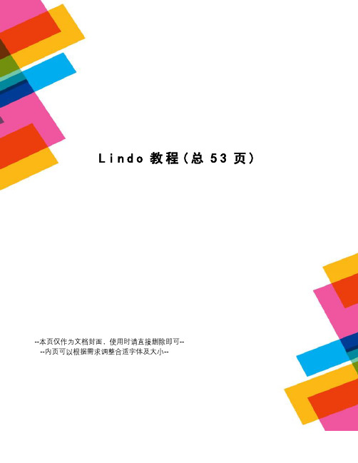 Lindo教程