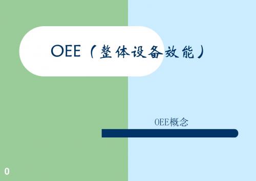 OEE概念