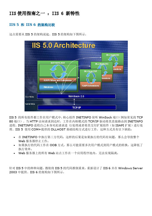 IIS使用介绍