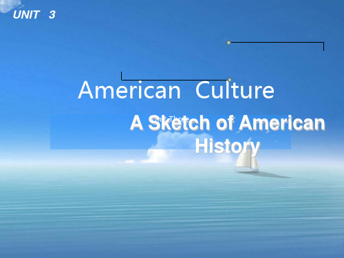 美国历史 the history of America