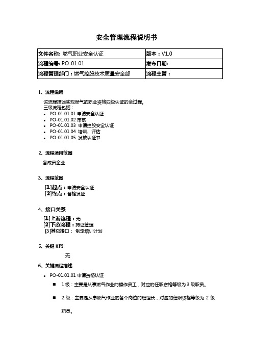 IBM-新奥燃气控股集团—流程说明