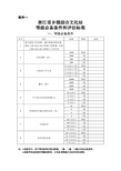 浙江省乡镇综合文化站等级必备条件和评估标准