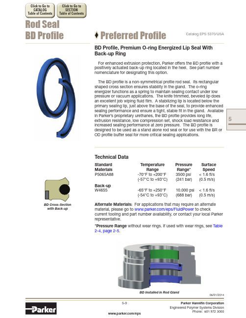 Parker Hannifin 公司 Engineered Polymer Systems 部门 B