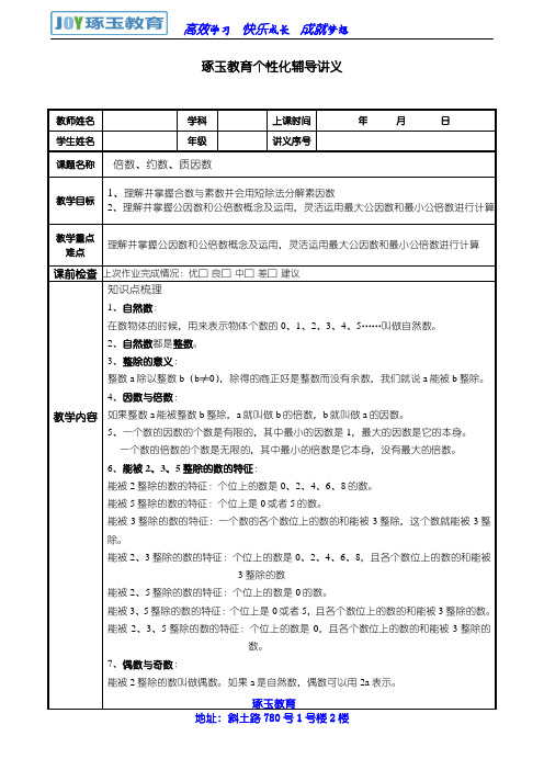 分解素因数