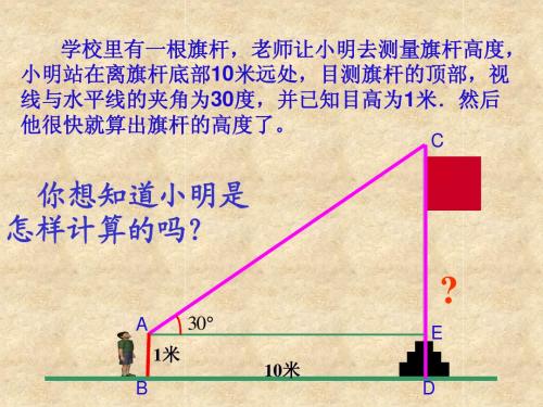 锐角三角函数-正弦、余弦