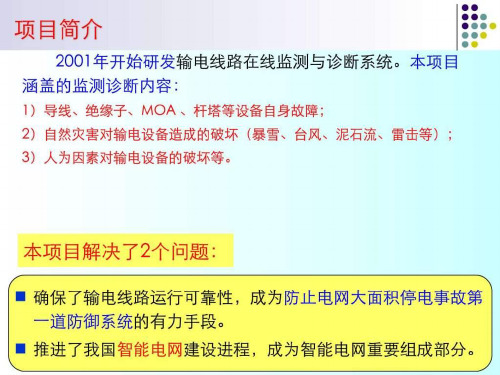 智能电网在线监测与故障诊断图文ppt课件