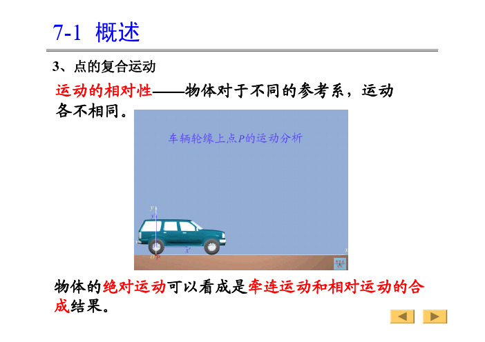 理论力学 点的复合运动