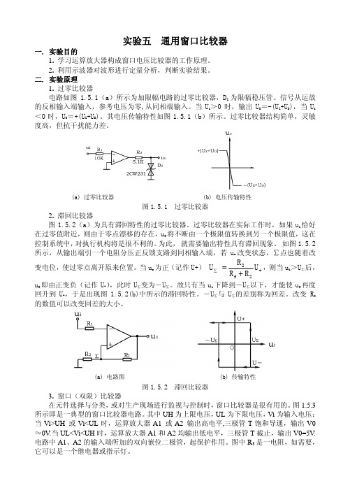 窗口比较器