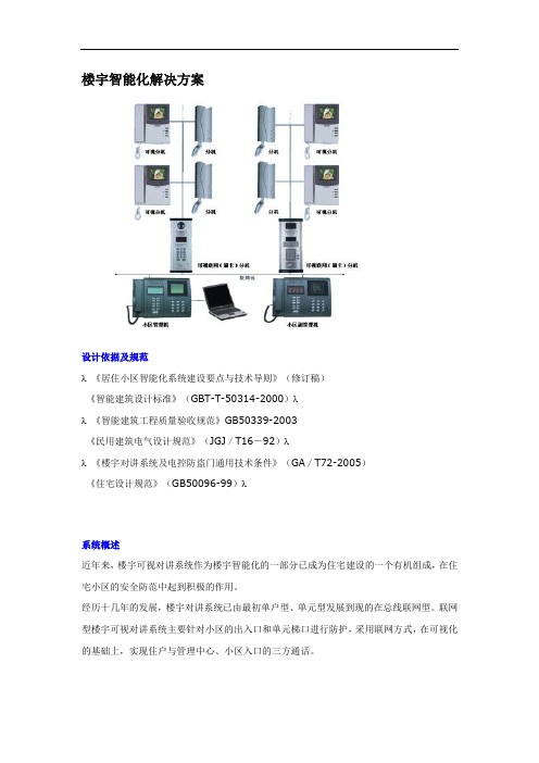 楼宇智能化解决方案