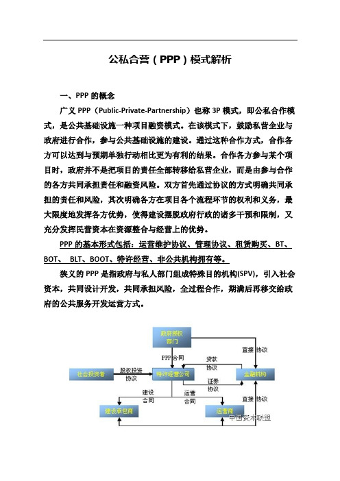 公私合营(PPP)模式解析