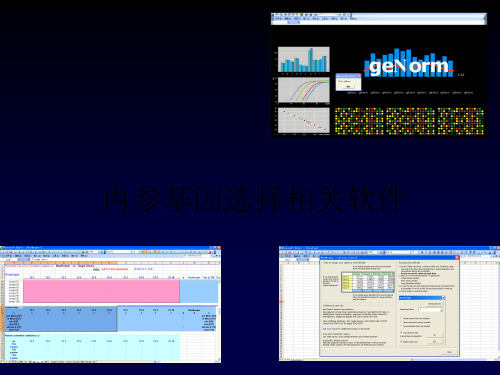 内参基因选择相关软件