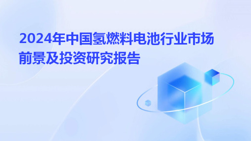 2024年中国氢燃料电池行业市场前景及投资研究报告