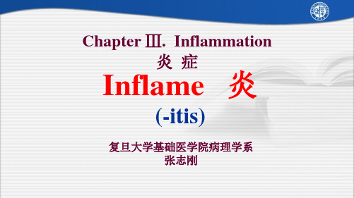 《病理学》课件：03 炎 症inflammation1