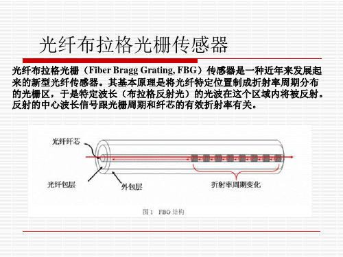 光纤布拉格光栅传感器