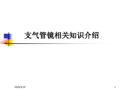 支气管镜相关知识介绍