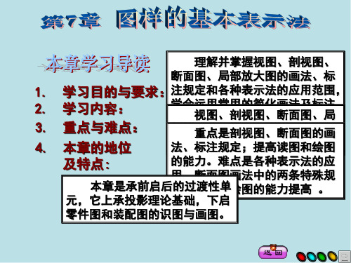 机械制图CAI第7章图样画法(全部)