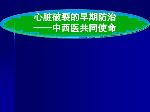 北京中医药大学东直门医院北京中医药大学心血管病研究所PPT课件