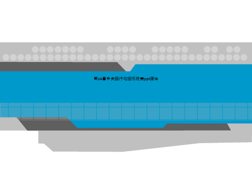 第14章中央银行与货币政策ppt课件