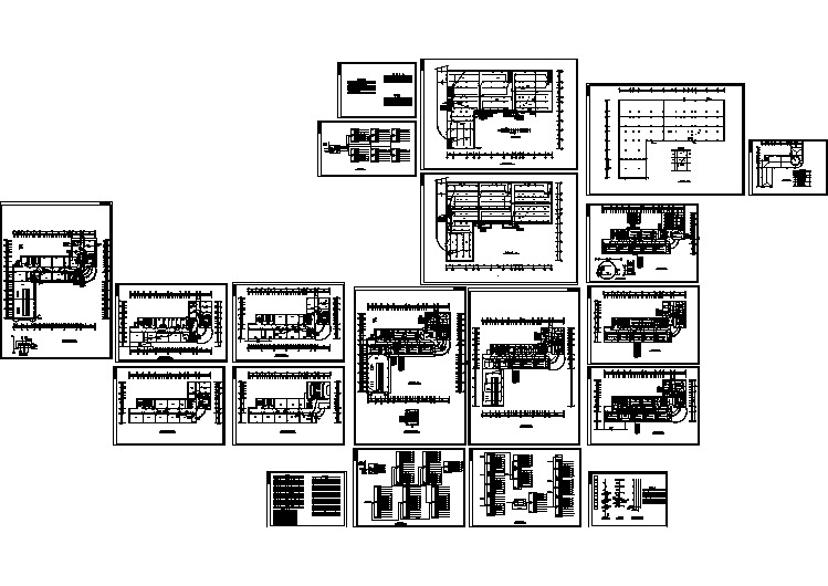 教学楼含地下两层电气照明CAD施工图