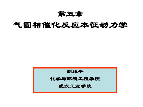 第五章气固相本征反应动力学(201204)