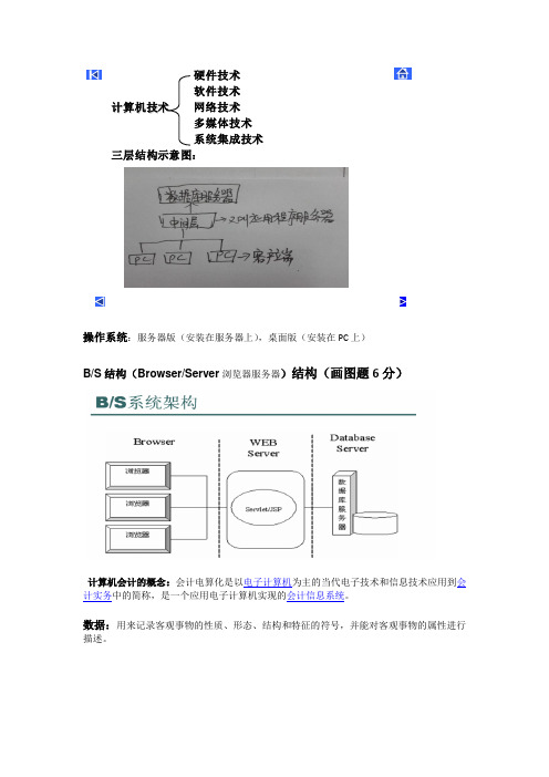 财务管理软件应用重点——财会专业