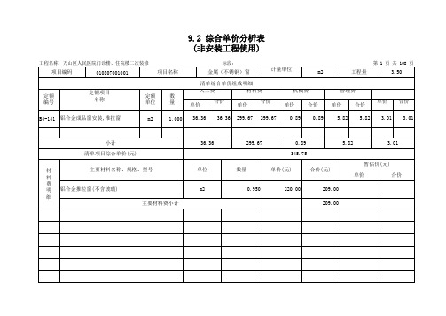 二次装修预算