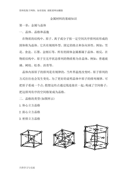 金属材料基础知识