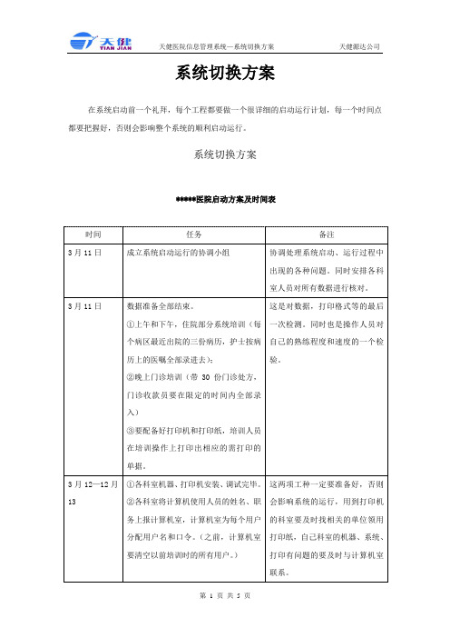 07-01    系统切换方案