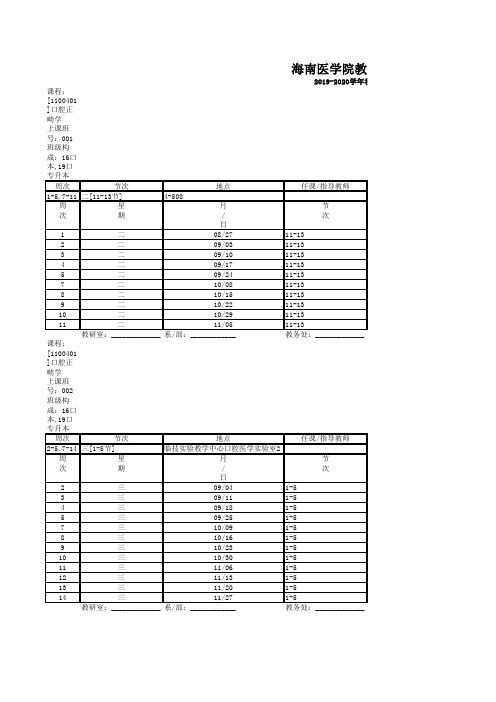 口腔正畸学教研室