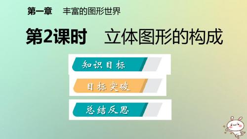 2018年秋七年级数学上册第一章丰富的图形世界1.1生活中的立体图形1.1.2立体图形的构成导学课件(新版)北师