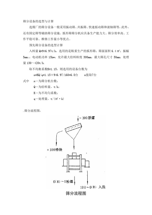 设备选型计算