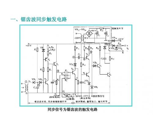 锯齿波与集成触发电路