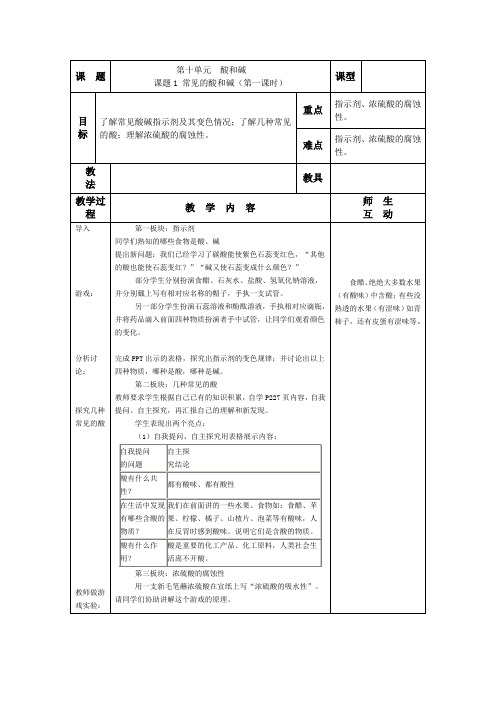 科粤新课标九年级下册初中化学《第八章 常见的酸、碱、盐 8.1 溶液的酸碱性》_1