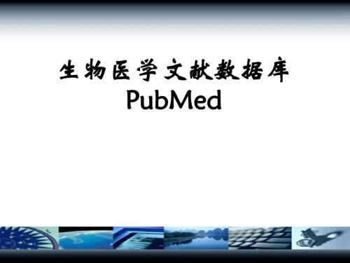 PubMed使用教程指南