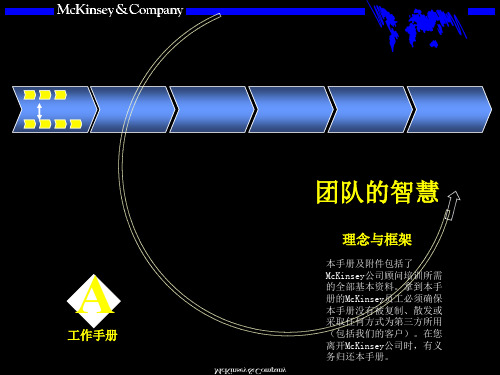 管理-麦肯锡-团队的智慧PPT演示课件