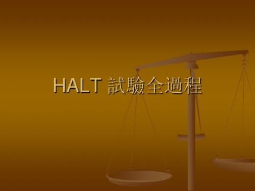 HALT试验全过程