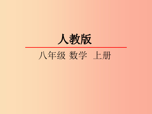 2019-2020学年八年级数学上册 第十四章 整式的乘法与因式分解 14.1 整式的乘法 14.1