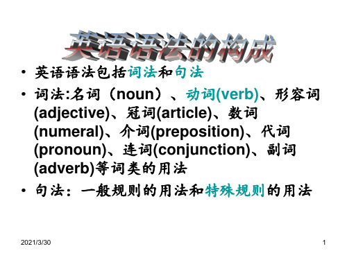 虚拟语气详细讲解 ppt课件