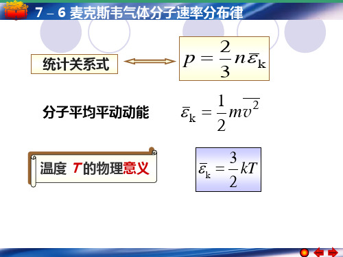 麦克斯韦气体分子速率分布定律