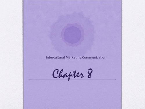 International  Marketing communication 2