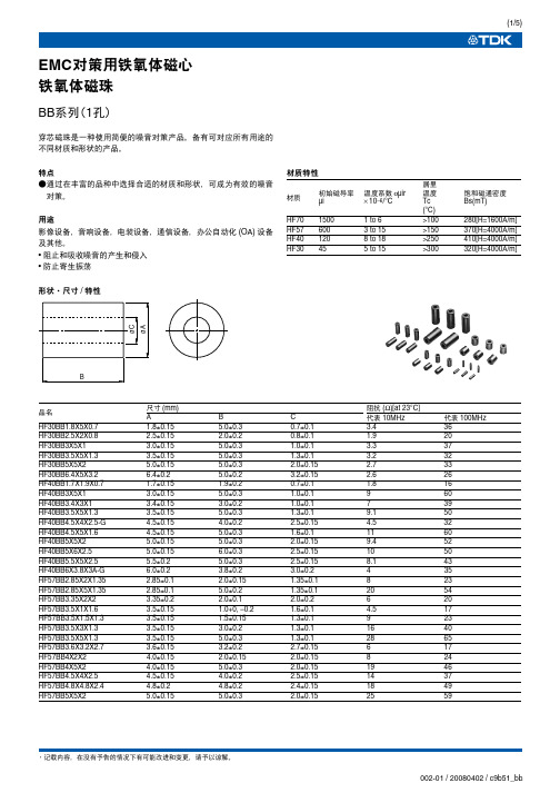铁氧体磁珠