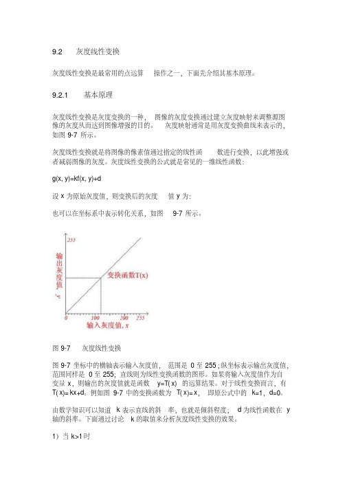 VC++数字图像处理源程序及详解之2(灰度线性变换)